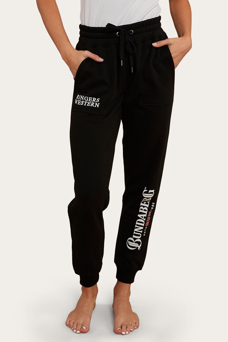 Bundy Womens Trackpant - Black