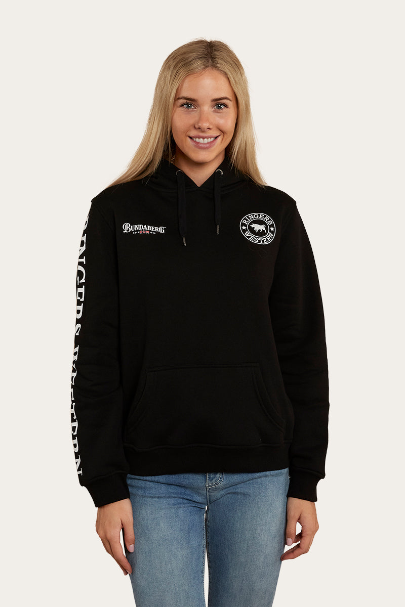 Bundy Womens Hoodie - Black