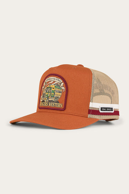 Workhorse Deep Fit Trucker Cap - Rust