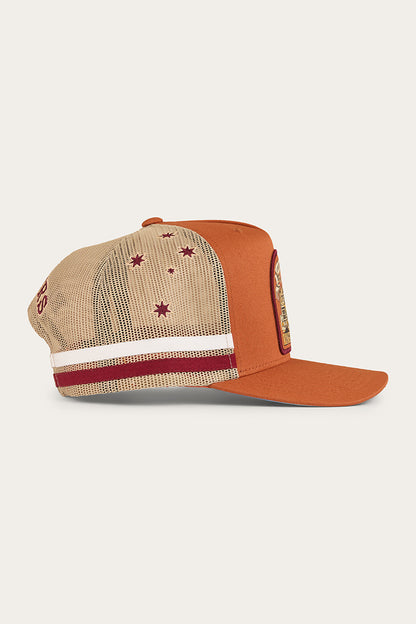 Workhorse Deep Fit Trucker Cap - Rust