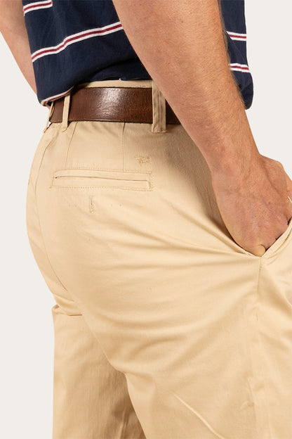 Bachelor Mens Slim Fit Chino Pant - Bone