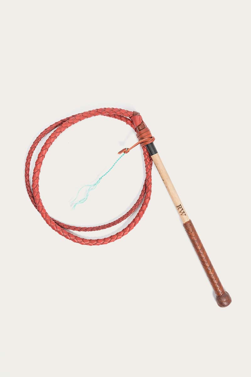 Redhide 6ft Stock Whip Australian Made - Redhide