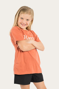 Jabiru Kids Classic Fit T-Shirt - Terracotta