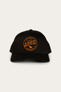 Rye Baseball Cap - Black