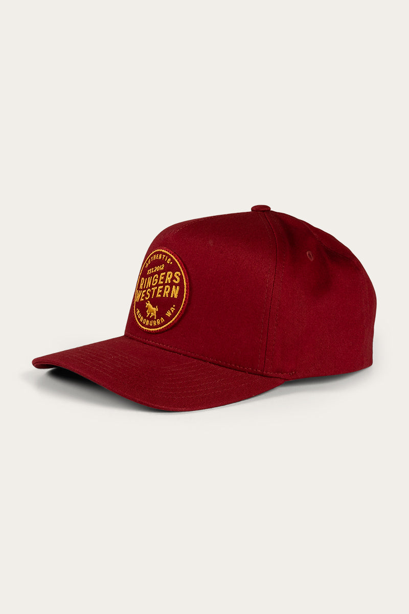 Rye Baseball Cap - Burgundy