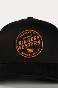Rye Baseball Cap - Black