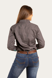 Pentecost River Womens Half Button Work Shirt - Magnum