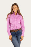 Heritage Womens Check Dress Shirt - Fuschia