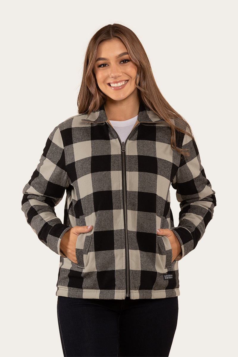 Marley Womens Reversible Jacket - Tan