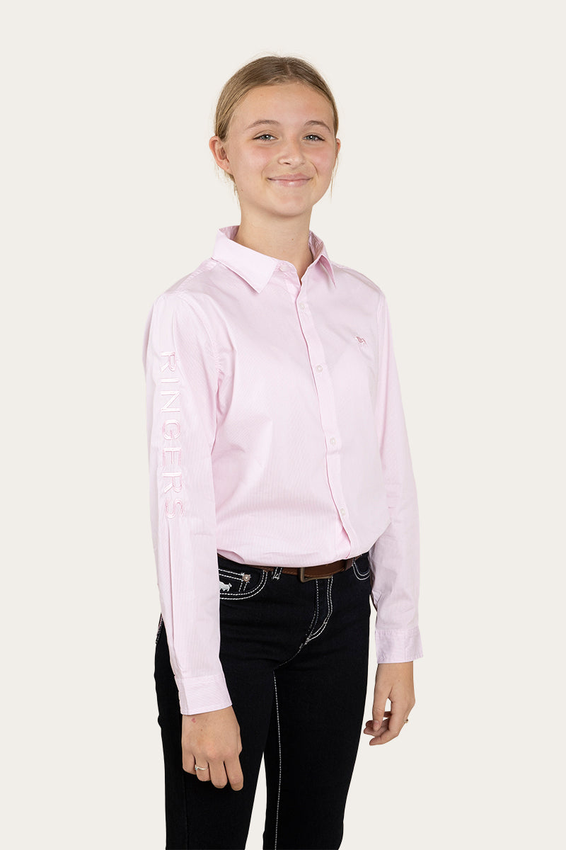 Faith Kids Dress Shirt - Pink