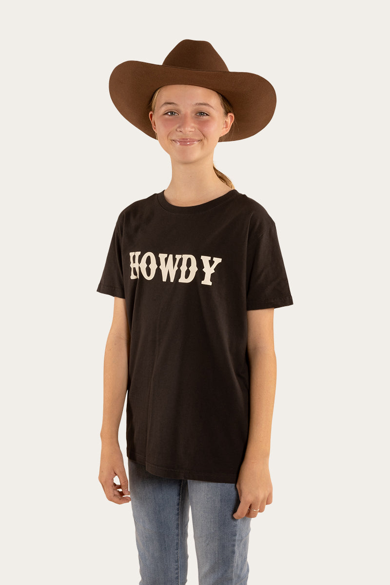 Mini Rancher Kids Classic Fit T-Shirt - Charcoal