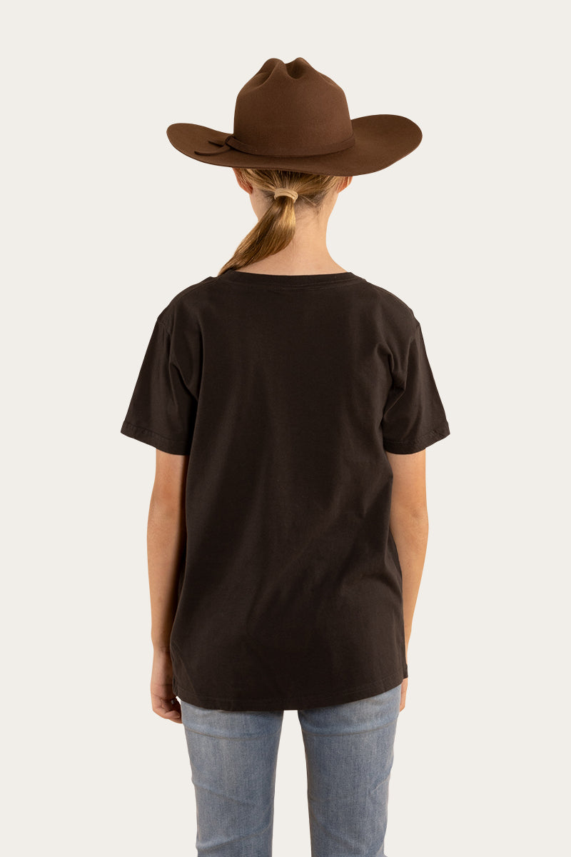 Mini Rancher Kids Classic Fit T-Shirt - Charcoal