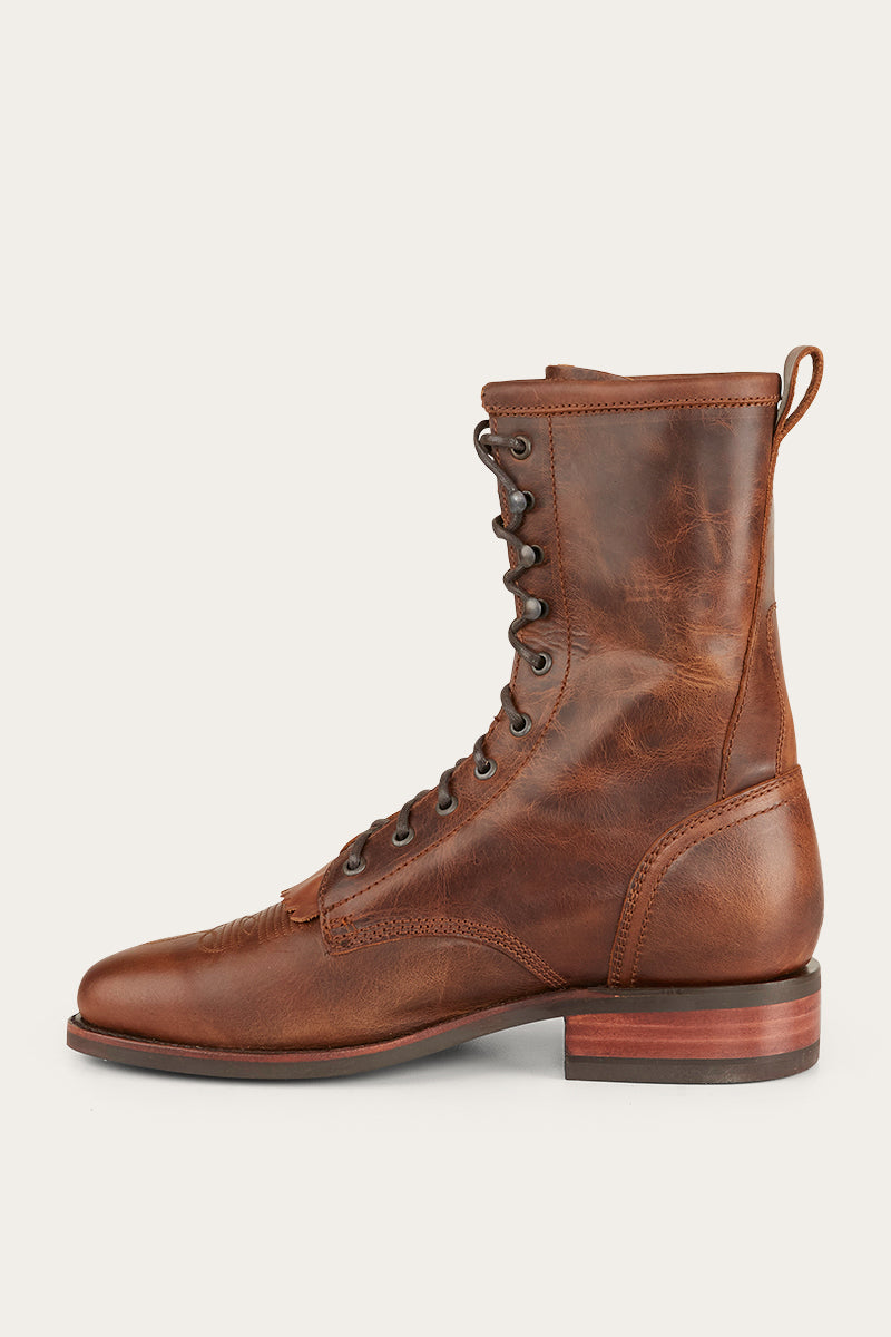 Walcha Mens Work Boot - Burnt Brown