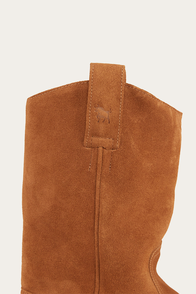 Kimberley Mens High Boot - Dark Camel