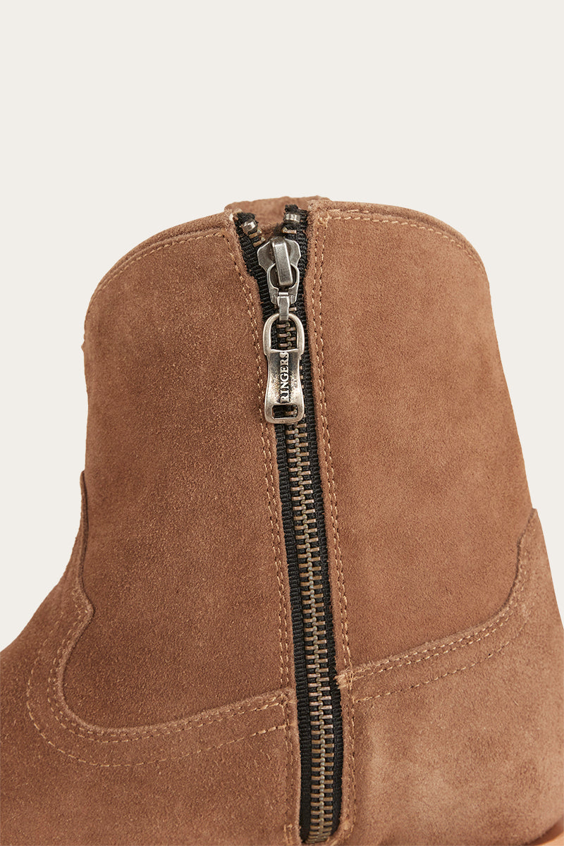 Harrison Mens Boot - Grey Suede