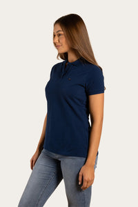 Essential Womens Polo - Navy