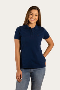 Essential Womens Polo - Navy