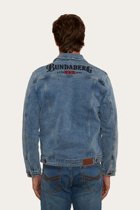 Bundy Unisex Denim Jacket - Light Wash Blue