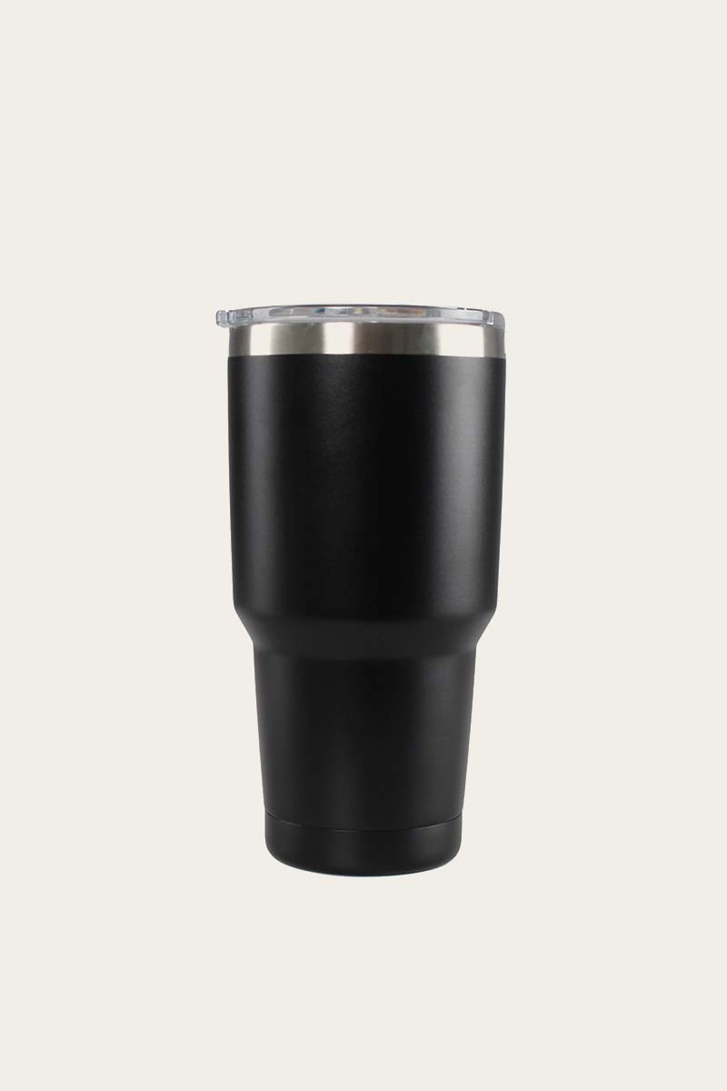 Yarra Powder Coated Insulated Tumbler - Black