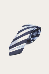 Flemington Stripe Tie Navy