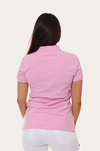 Classic Womens Polo Shirt Pastel Pink