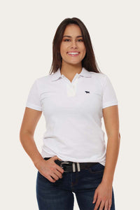 Classic Womens Polo Shirt White