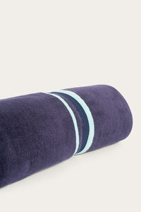 Tamarama Beach Towel - Dark Navy/Sea Glass