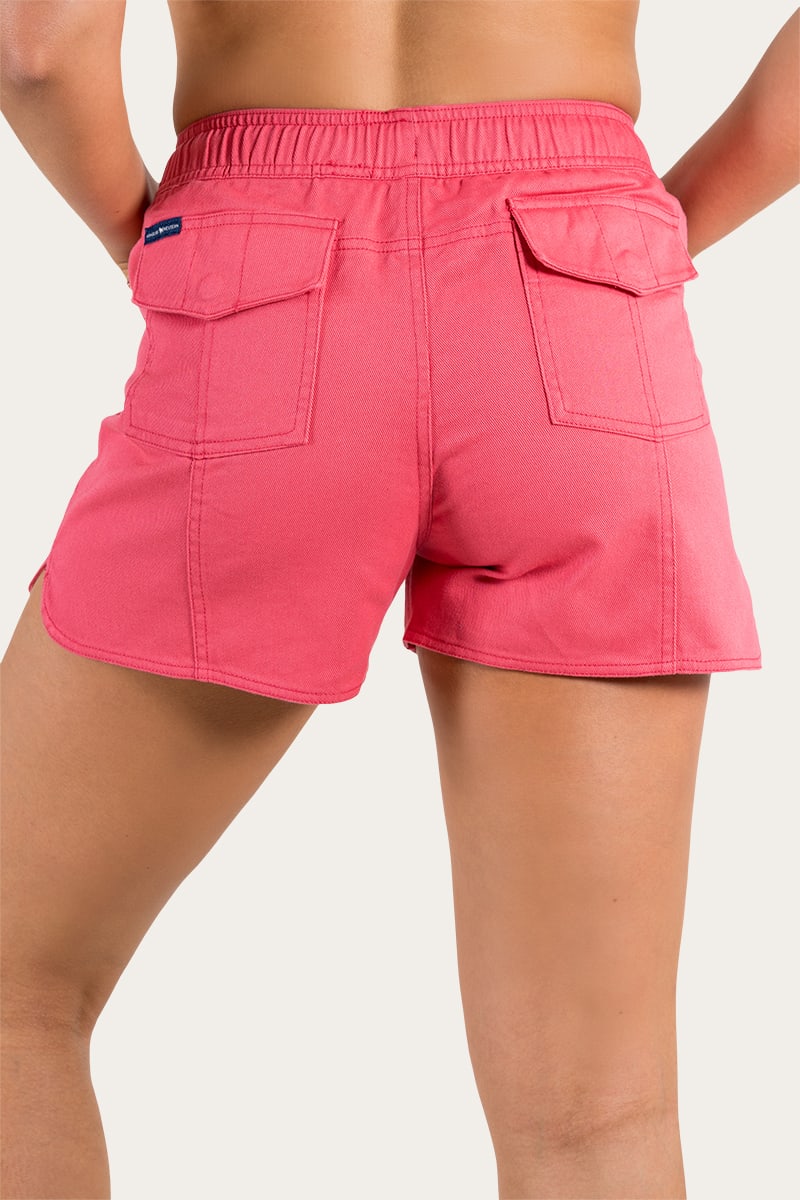 Tora Womens Heavy Weight Ruggers - Camelia Rose