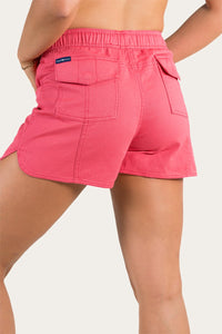 Tora Womens Heavy Weight Ruggers - Camelia Rose