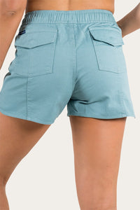 Tora Womens Heavy Weight Ruggers - Sea Green