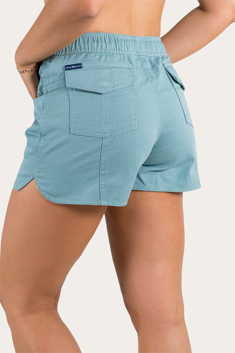 Tora Womens Heavy Weight Ruggers - Sea Green