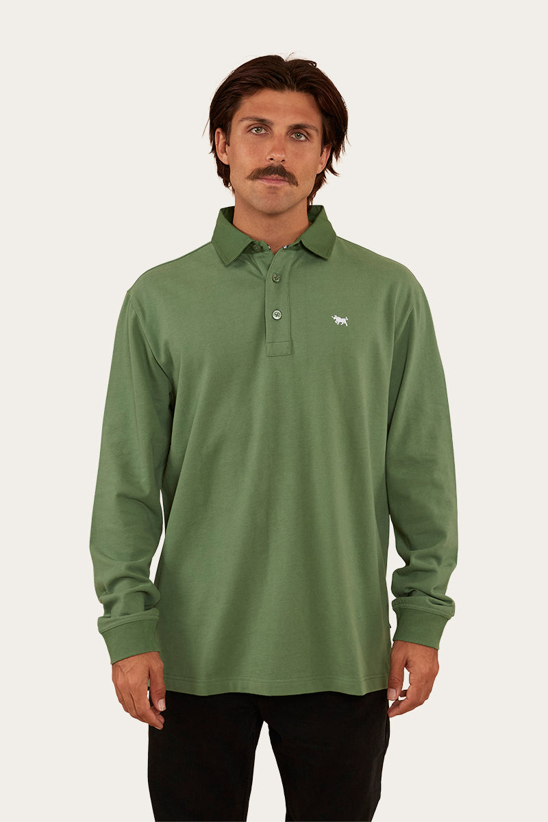 Abbott Mens Rugby Jersey - Cactus Green
