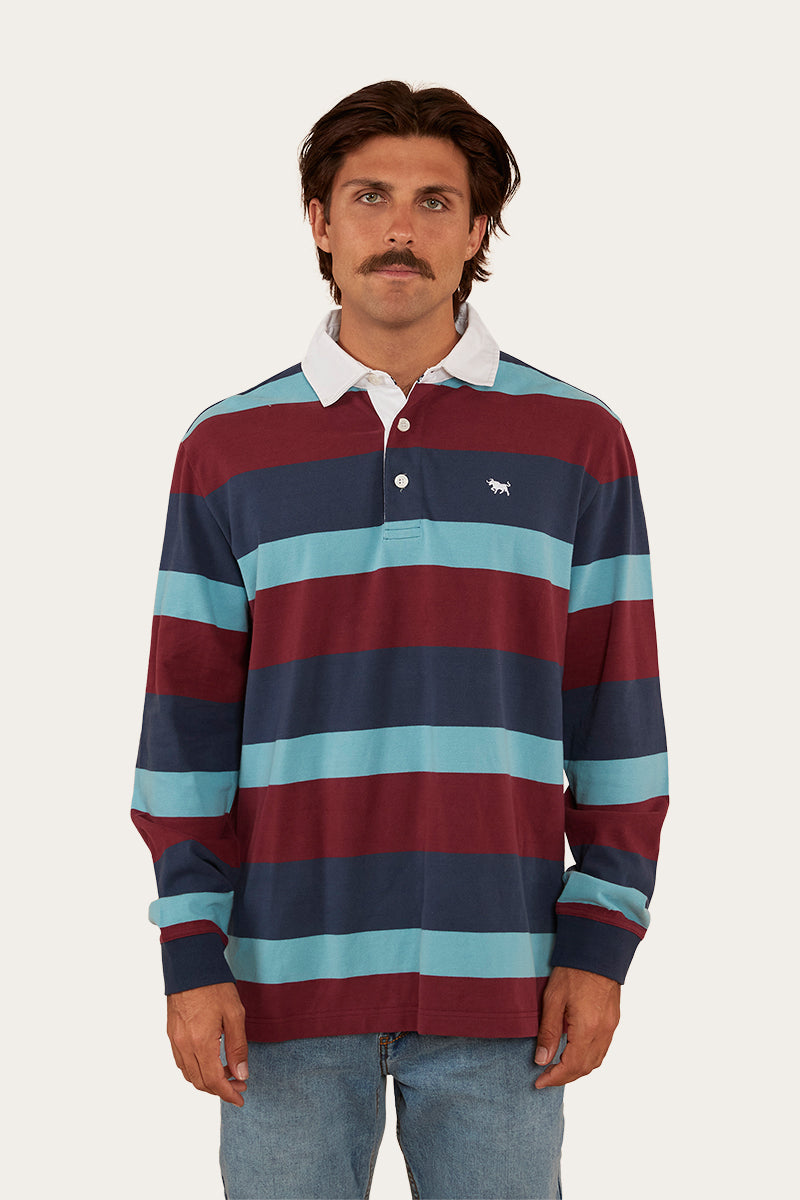 Calgary Mens Rugby Jersey Navy