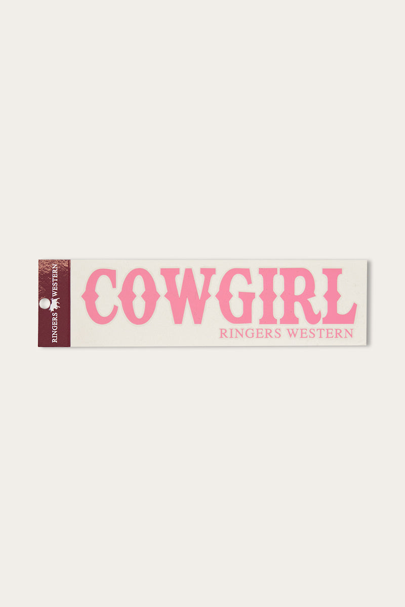 Cowgirl Die Cut Sticker - Melon