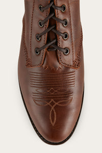 Walcha Womens Lace Up Boot - Burnt Brown