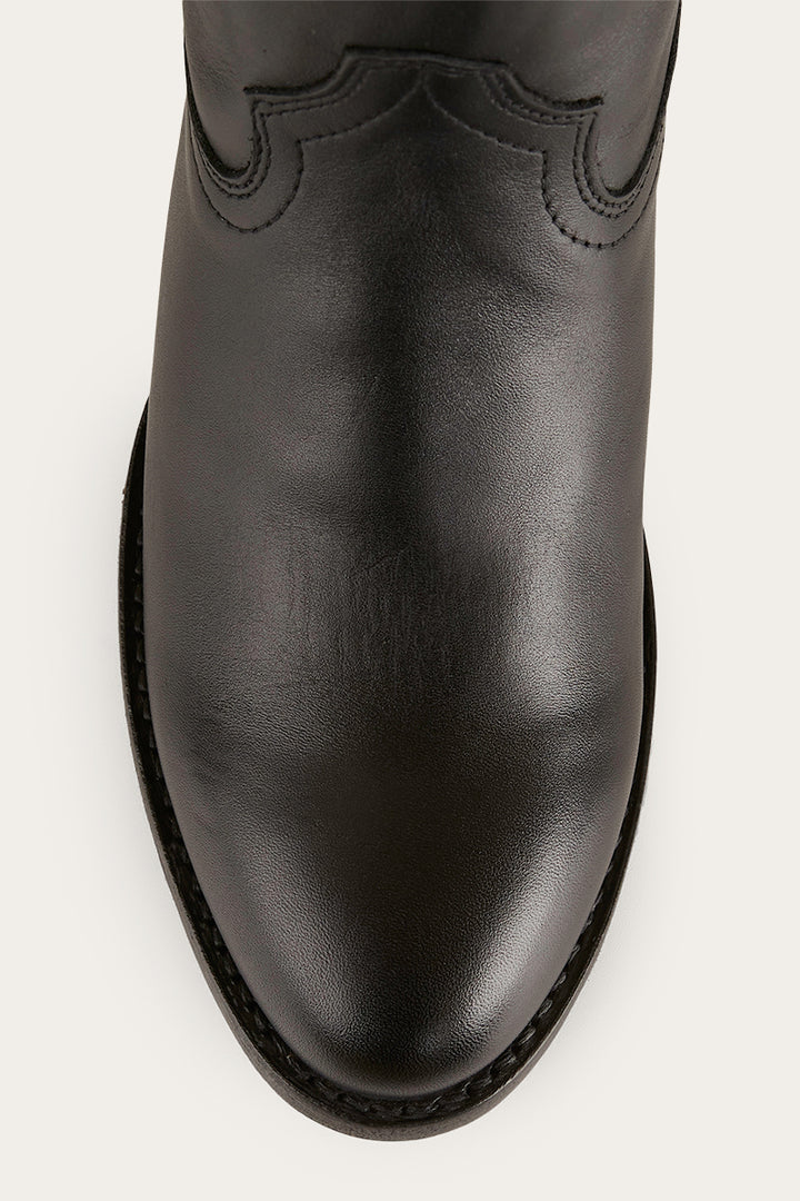 Mia Womens Cuban Heel Boot Black