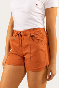 Tora Womens Heavy Weight Ruggers - Rust