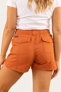 Tora Womens Heavy Weight Ruggers - Rust