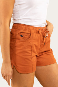 Tora Womens Heavy Weight Ruggers - Rust