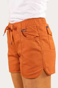 Tora Womens Heavy Weight Ruggers - Rust