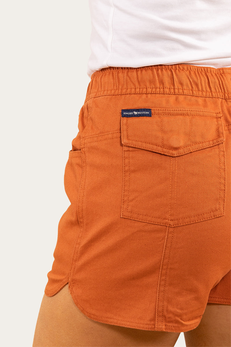 Tora Womens Heavy Weight Ruggers - Rust