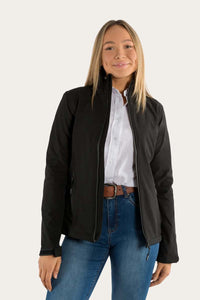 Kiama Womens Slim Line Wind Breaker - Black