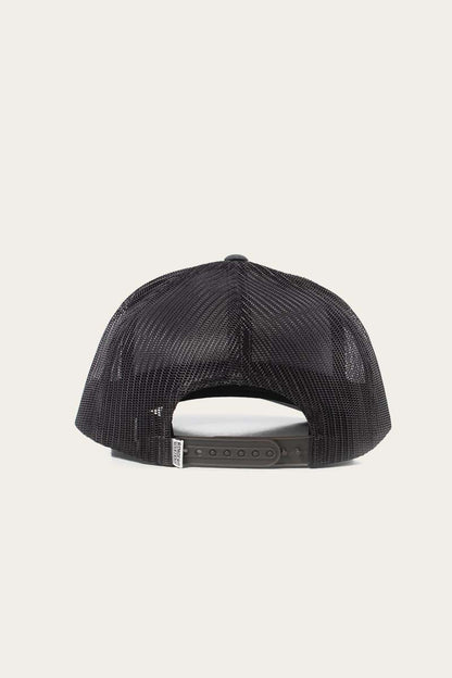 Signature Bull Trucker Charcoal with Charcoal & White Patch