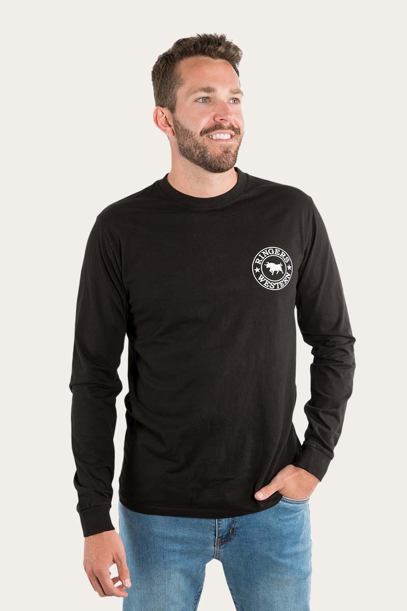 Western long top sleeve t shirts