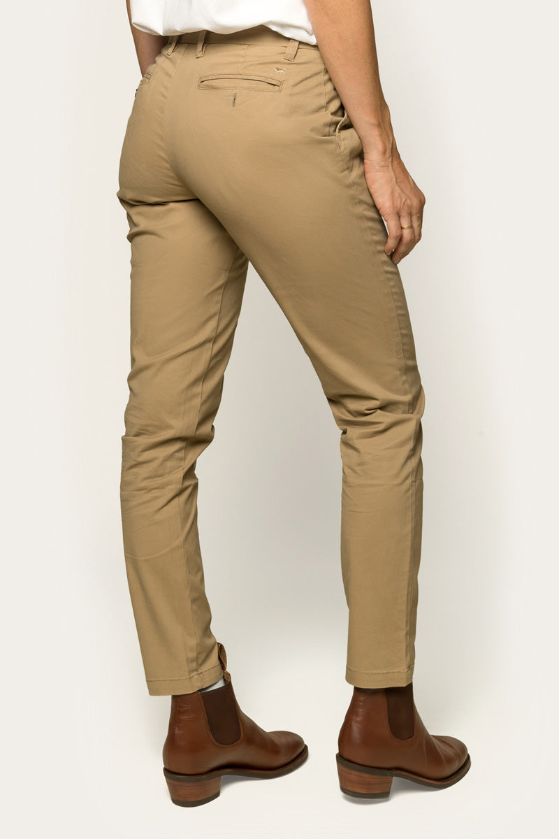 Aldgate Womens Chino Pant Clay